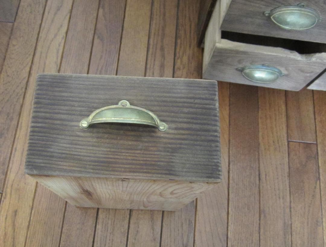 ICCA　10杯の引き出し棚　和家具　古家具　アンティーク　明治大正