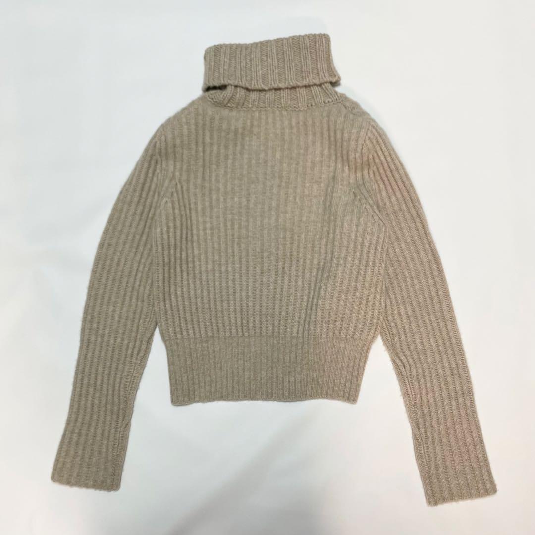 カシミヤ100%✨　FOXEY 2way ジップアップカーディガン　ニット