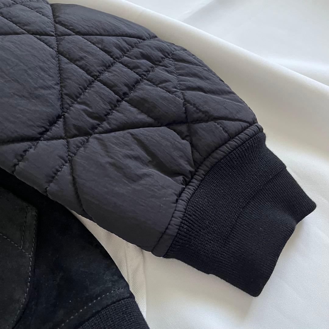 dior カナージュキルティング スエード LEATHER - JACKET