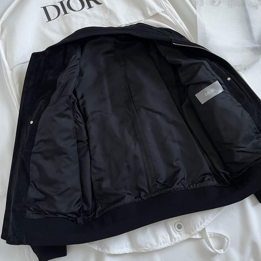 dior カナージュキルティング スエード LEATHER - JACKET