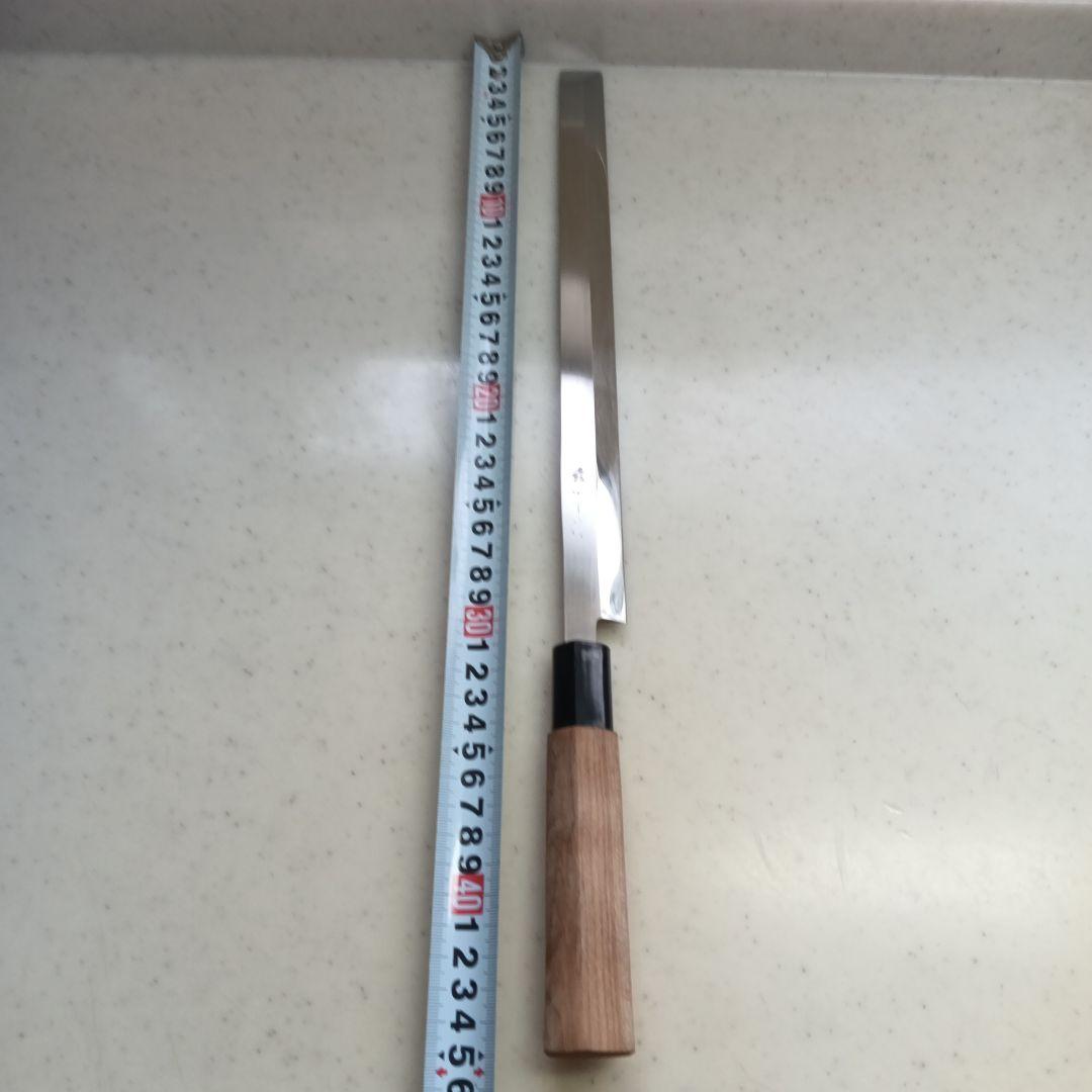 刃渡り　約30cmの ステンレスの蛸引き