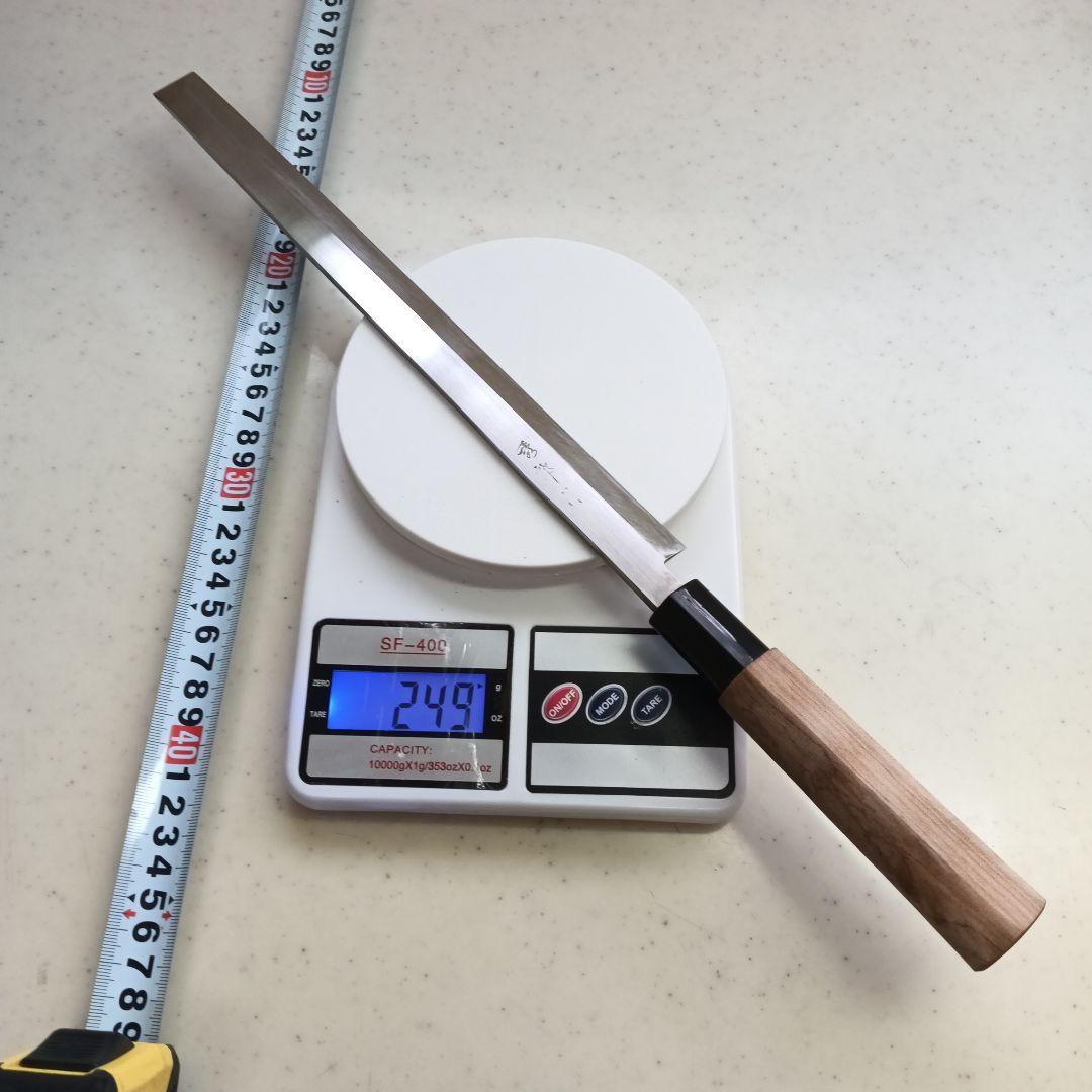 刃渡り　約30cmの ステンレスの蛸引き