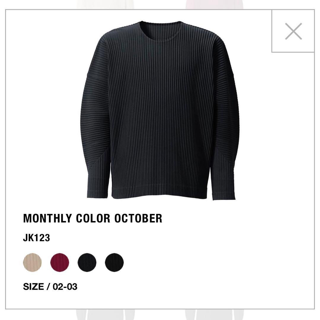 HOMME PLISSÉ ISSEY MIYAKE 長袖カットソー ロンT