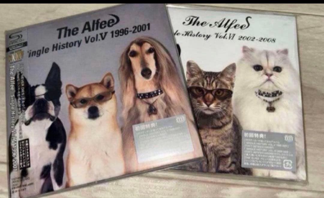 新品4枚組CD THE ALFEE/Single History Vol.5+6
