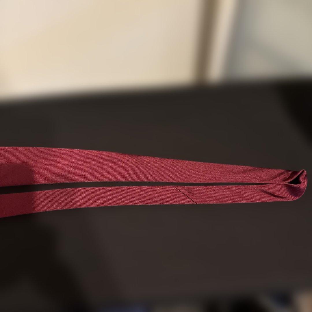 E.Marinella ボルドー　ネクタイ
