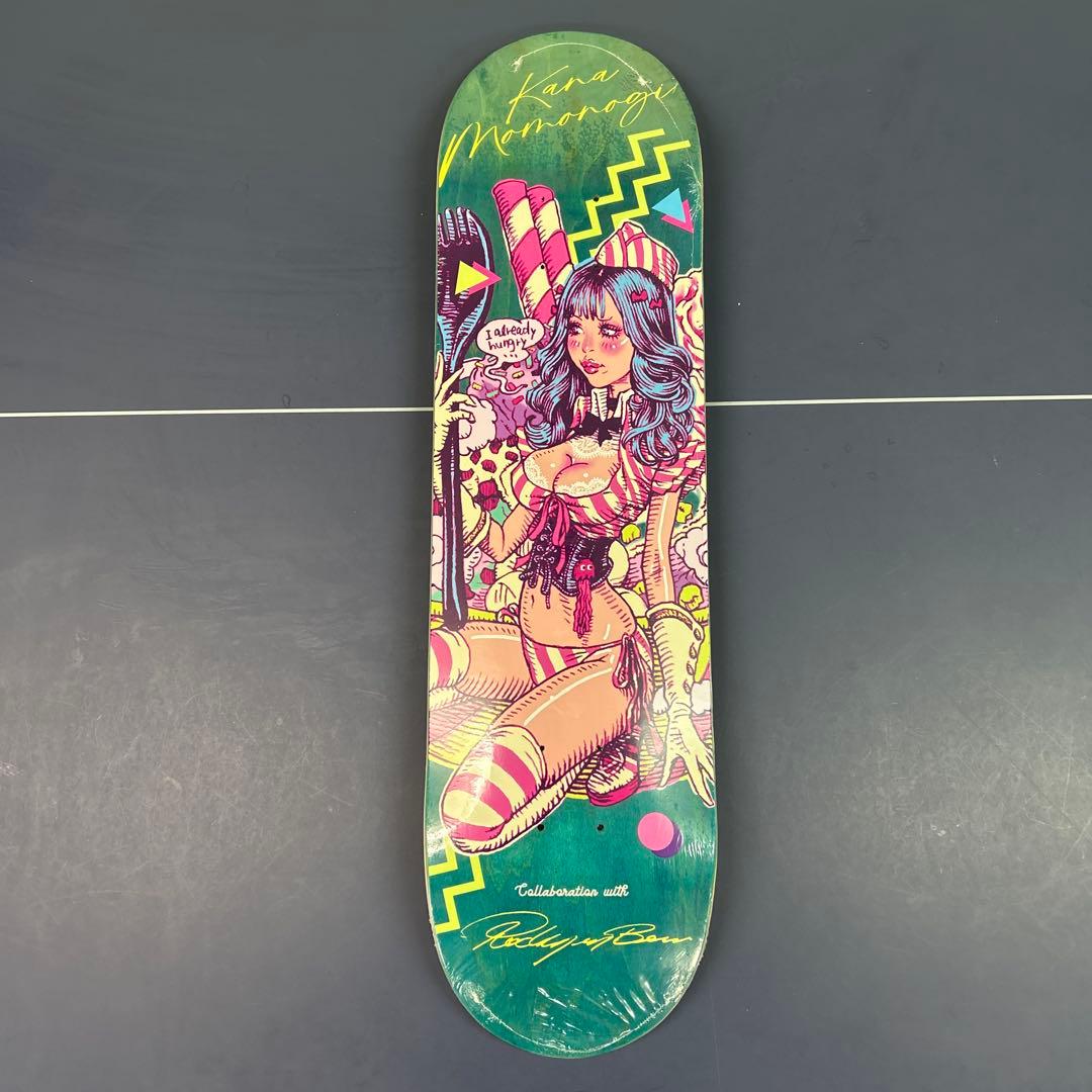 “桃乃木かな x Rockin'Jelly Bean” Skate Deck.