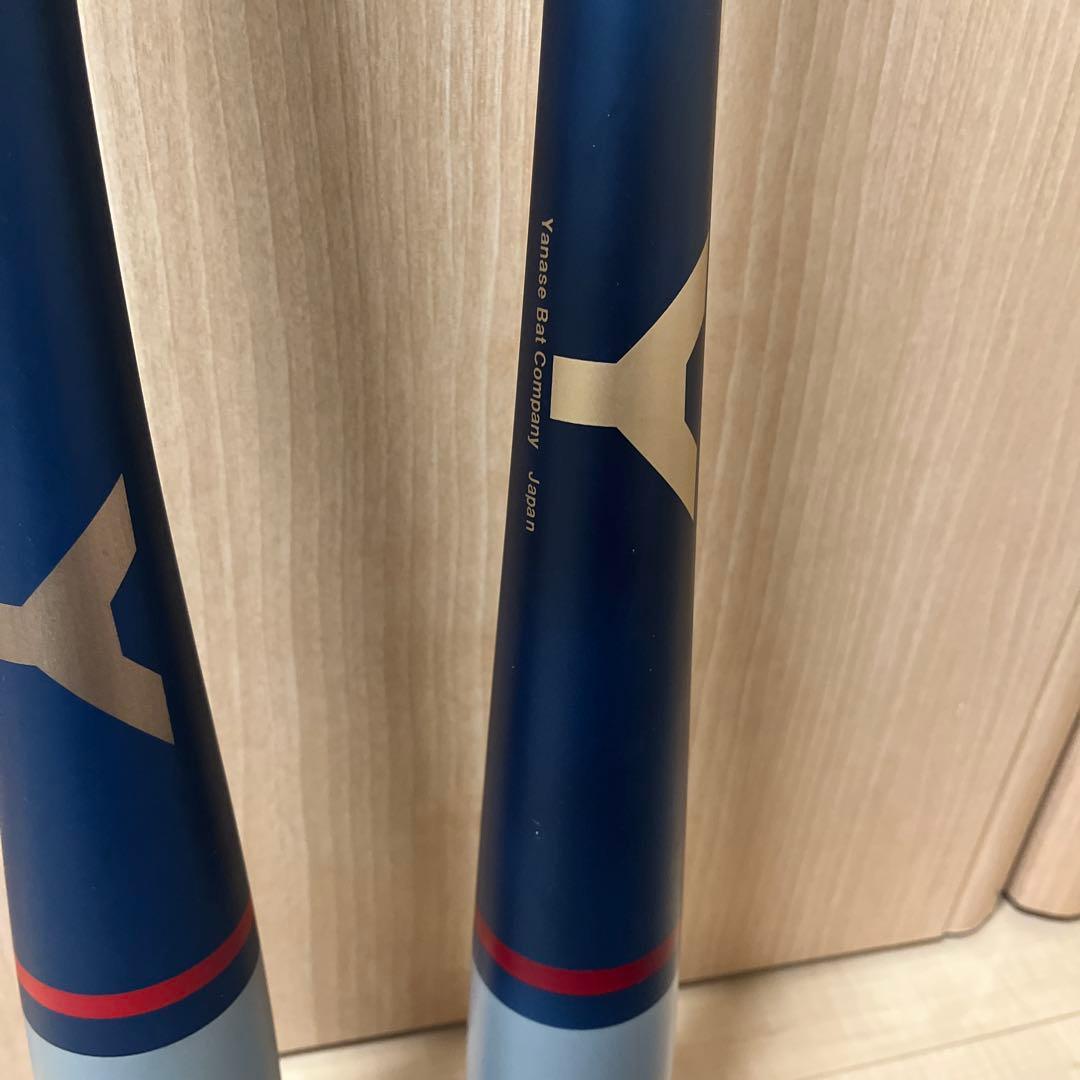 ヤナセ硬式木製トレーニングオーダーバット2本