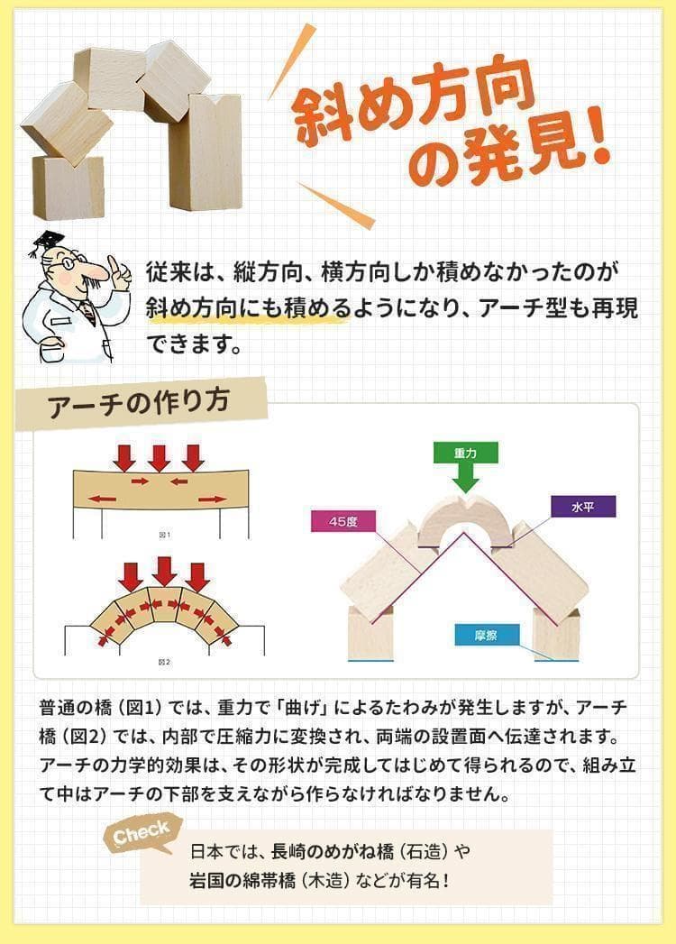 【匿名配送】高級 積み木 ぷい 天然ブナの木 無着色