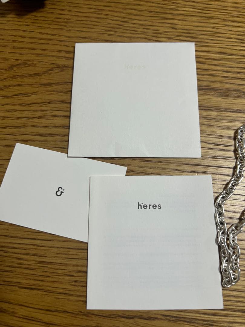 【here's】GEN NEUTRAL SV NECKLACE