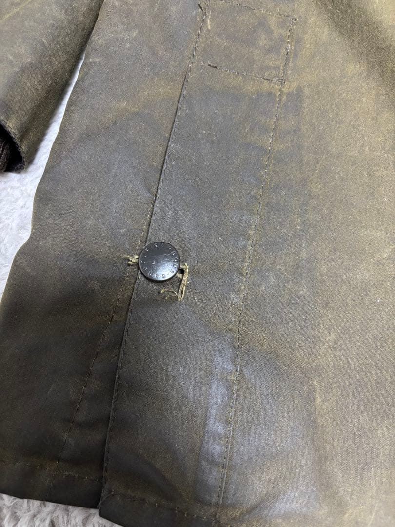 BARBOURバブアー クラッシックビデイル オイルドジャケット オリーブ 38