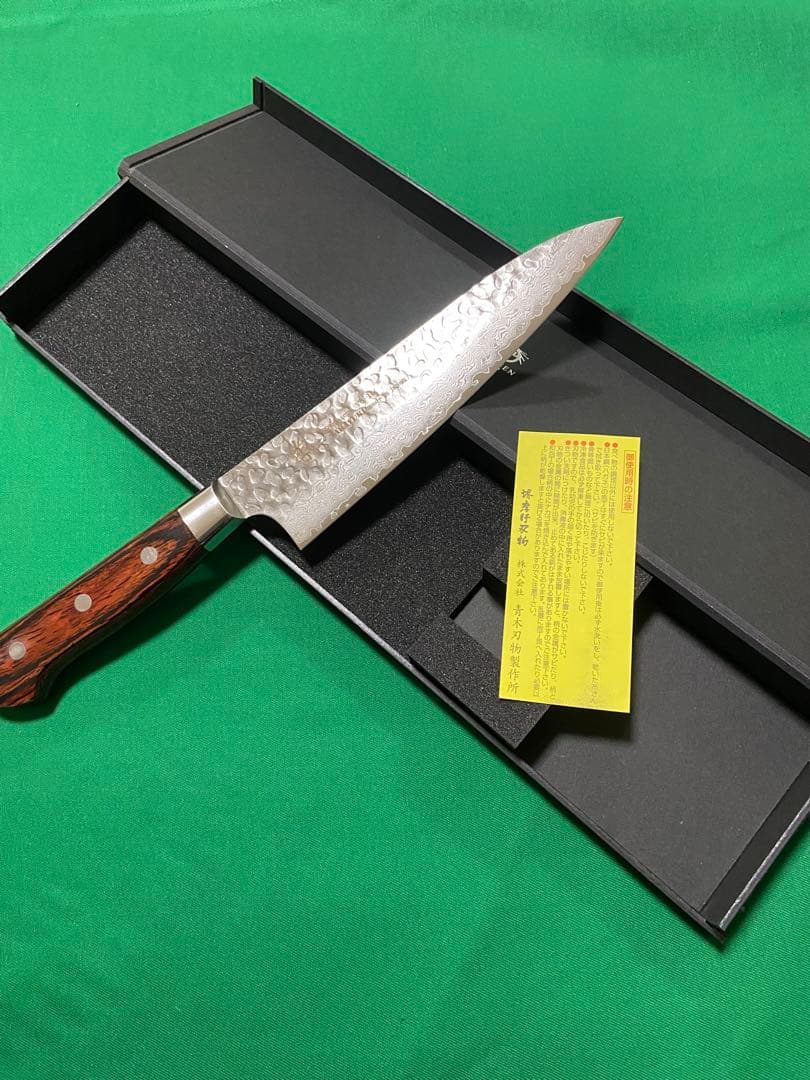 堺孝行　33層ダマスカス　牛刀6寸