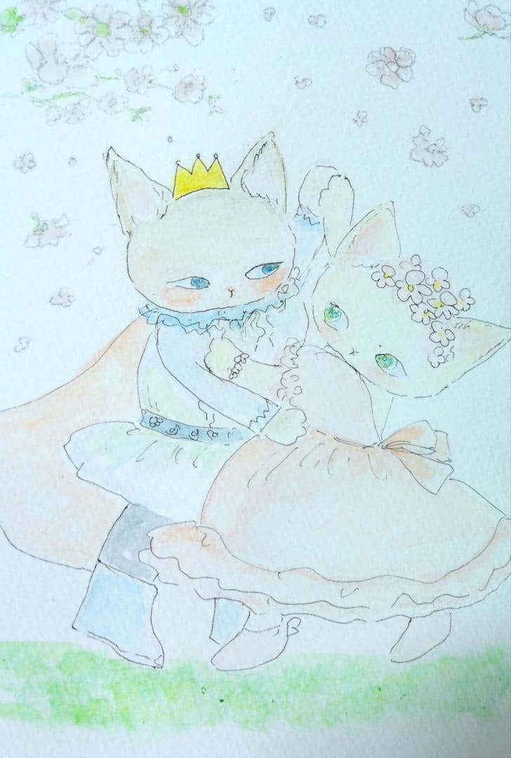 marco wu様　手描きイラスト　オリジナルイラスト　アナログイラスト