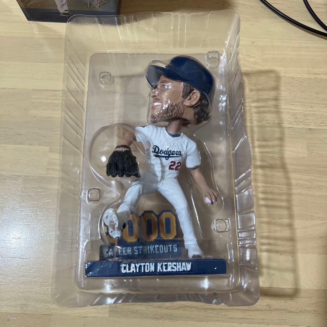 クレイトン・カーショー 3000奪三振記念ボブルヘッド