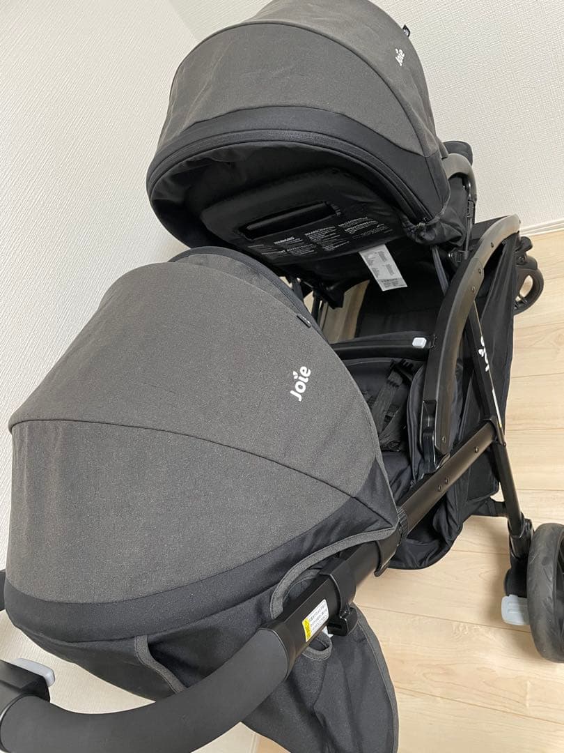 kimxhii Joie ブラック ダブルベビーカー