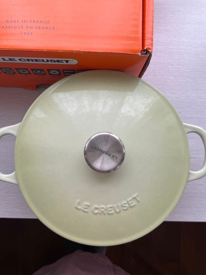 LE CREUSET 18cm マルミット　希少ワサビ