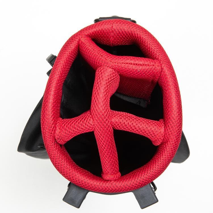 新品 AIRWALK エアーウォーク スタンドキャディバッグ フード付き BK