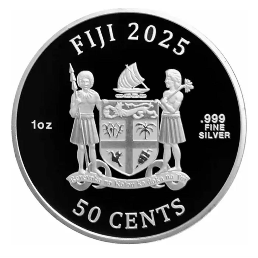 レア☆2025 1oz フィジー キャット 猫 銀貨 純銀 シルバー