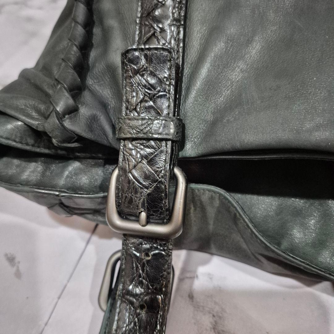 ☆希少☆ボッテガヴェネタ　レザー ビジネストートバッグ 編み込みデザインA4