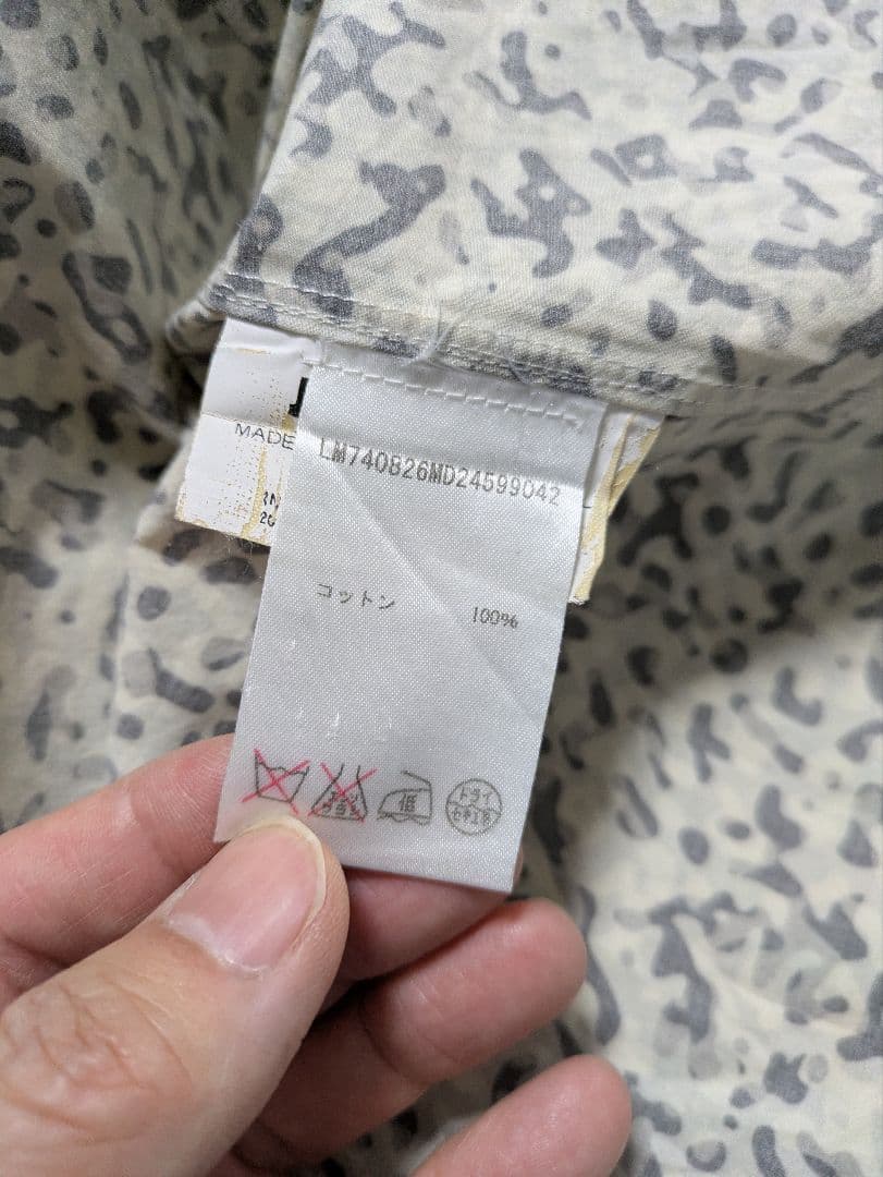 【ぼた餅】さま【JIL SANDER】ジルサンダー 39 コットン 長袖ドレスシ