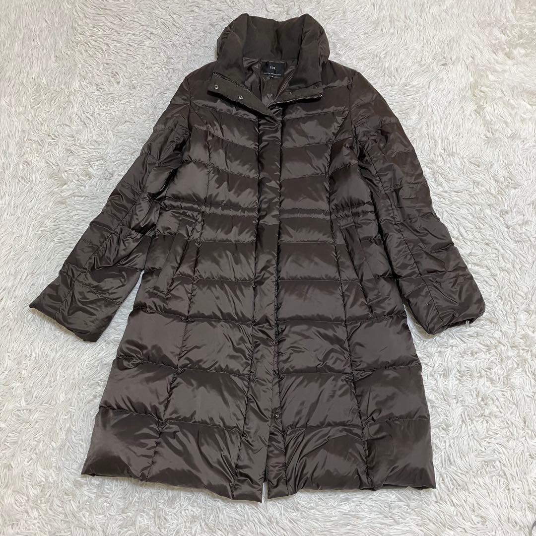 近年モデル　２３区 洗える 撥水加工 シレータフタダウンコート ３８