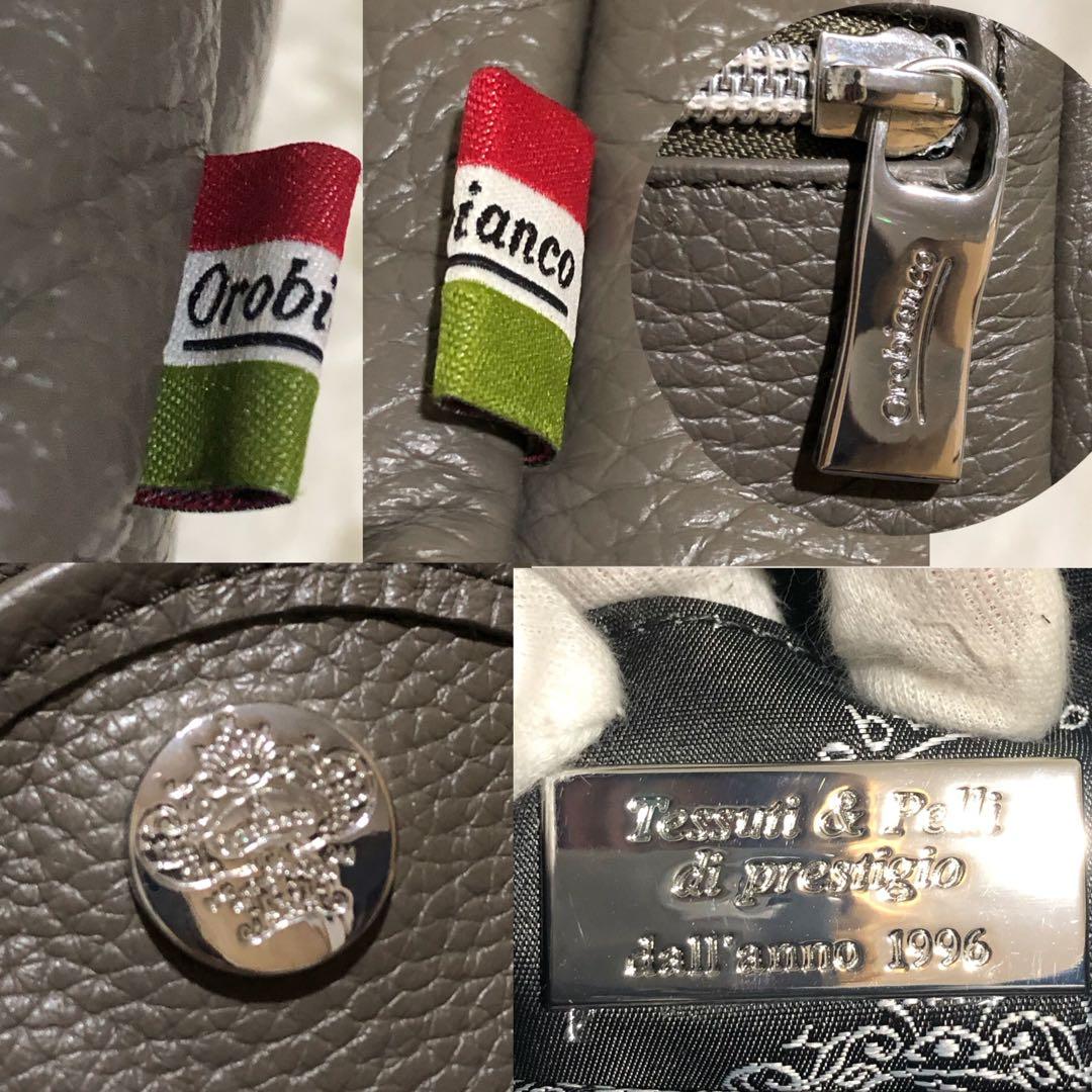 現行·未使用✨オロビアンコ　レザー ボディバッグ ムッカ メンズ