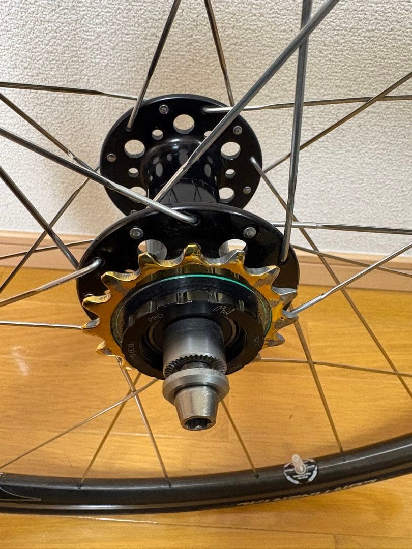 ENVE ROAD 25 ×philwood pro track hub コグ付