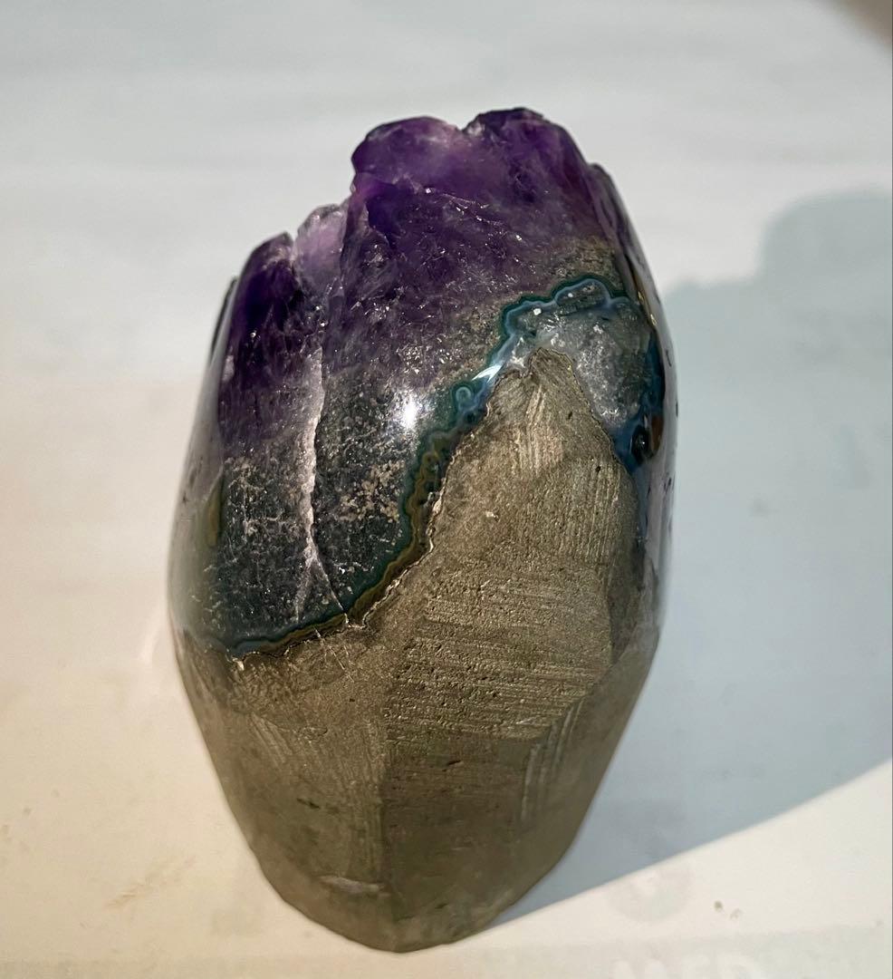 高品質アメジストドーム 浄化 幸運 魔除 パワーストーン 紫水晶 クリスタル