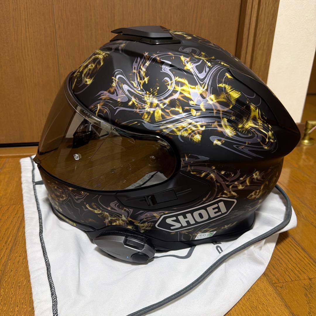 【Sサイズ】SHOEI GT-Air II ミラーシールド　B+COMインカム付