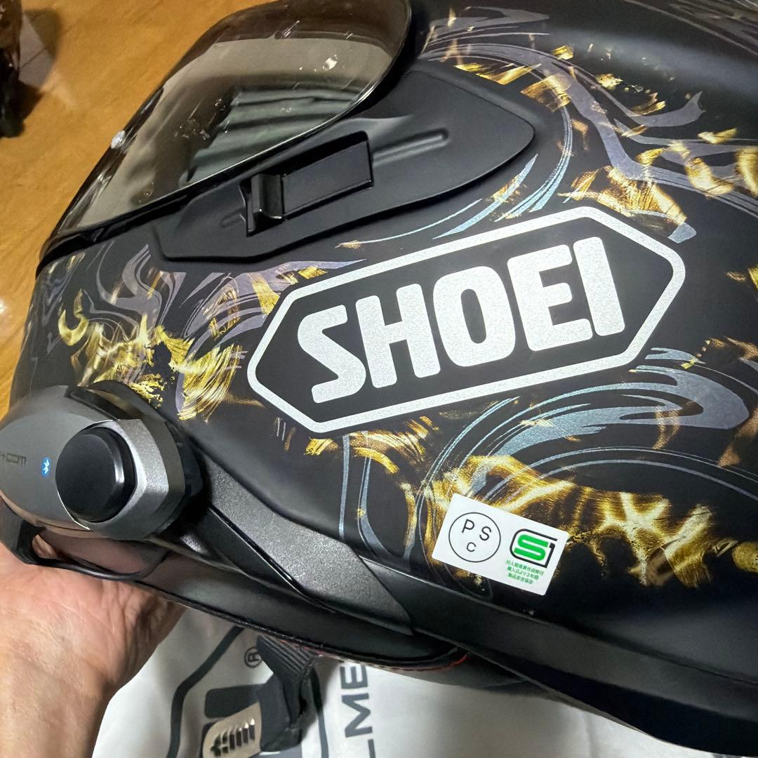【Sサイズ】SHOEI GT-Air II ミラーシールド　B+COMインカム付