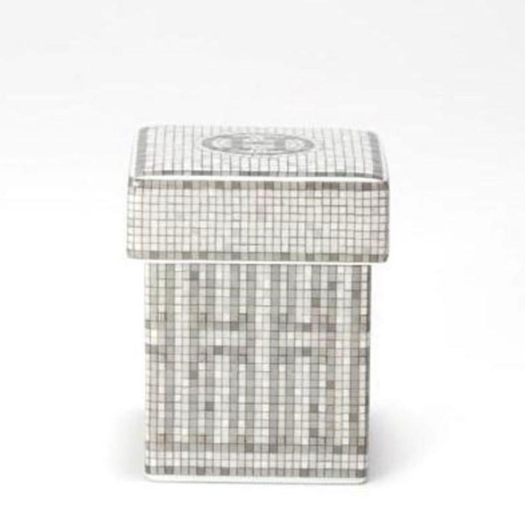 エルメス HERMES モザイク24シルバー スモールボックス シュガーボックス