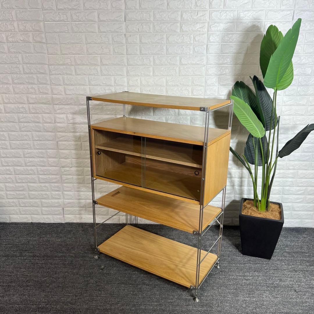 無印良品 ステンレスユニットシェルフ 収納棚 家具 インテリア C105