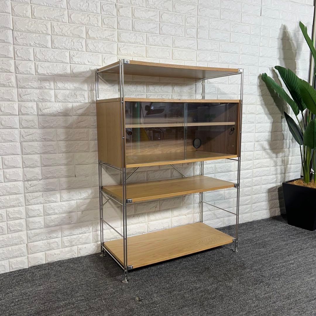 無印良品 ステンレスユニットシェルフ 収納棚 家具 インテリア C105