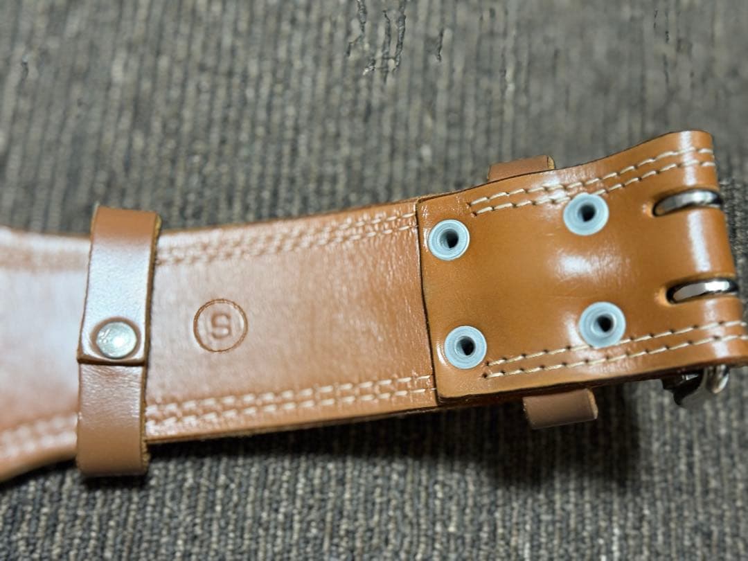 ゴールドジム　プロレザーベルト　Sサイズ