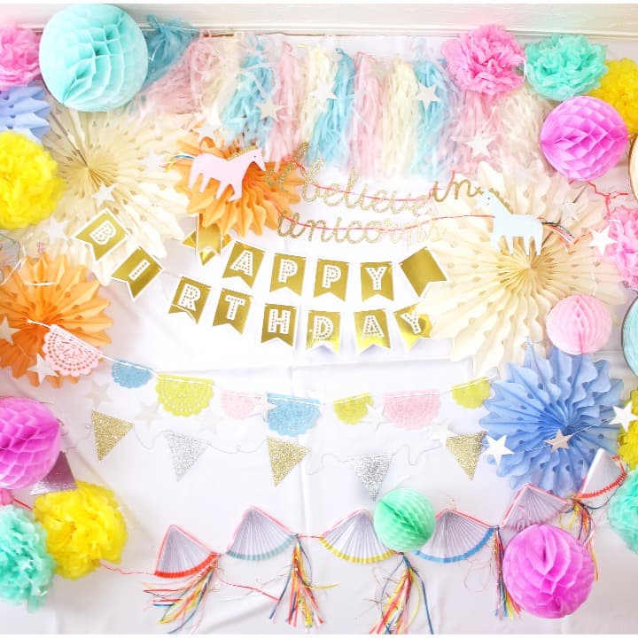 おしゃれホームパーティー飾りアイテムセット♥７