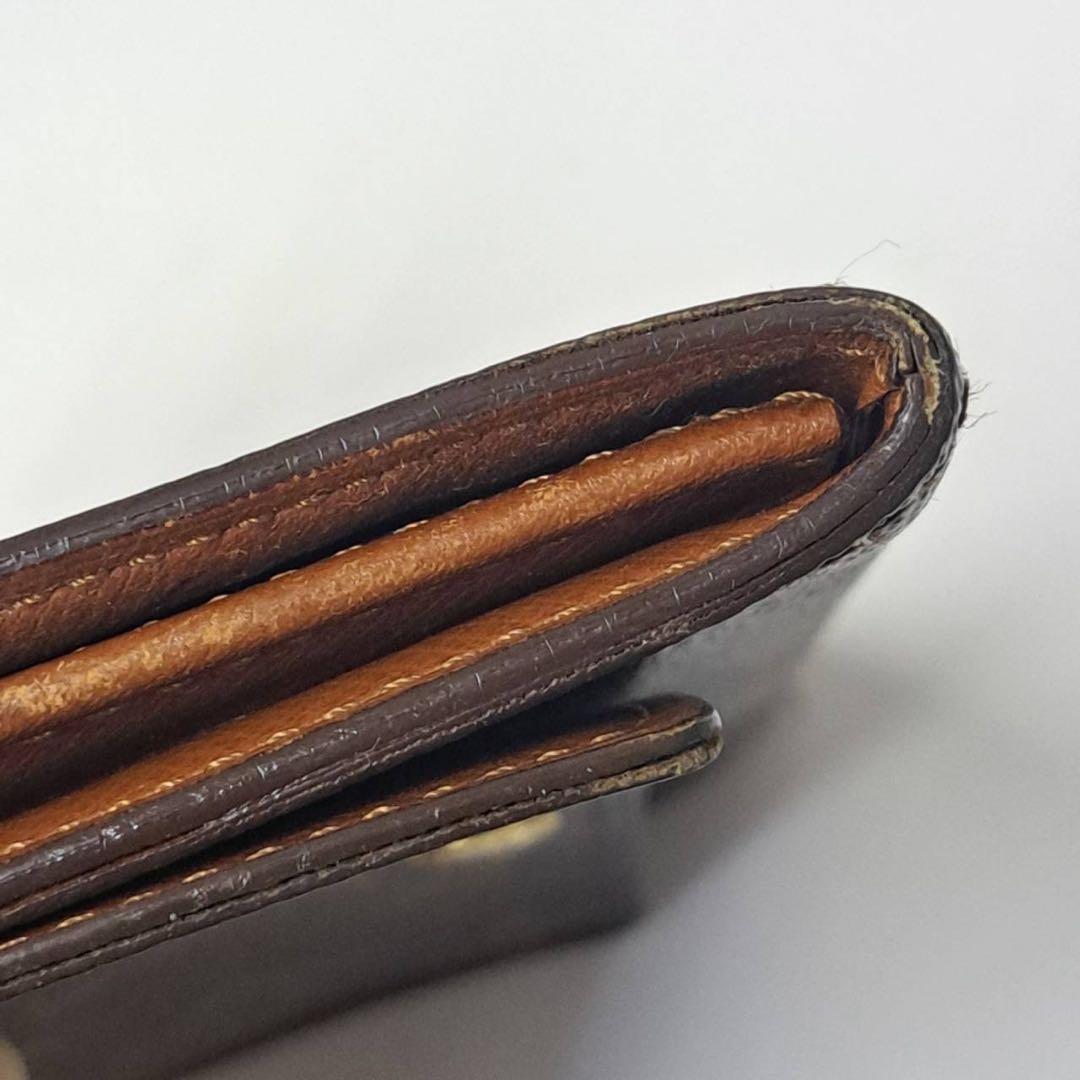 EK305 LOUIS VUITTON モノグラム　ポルトモネジップコンパクト