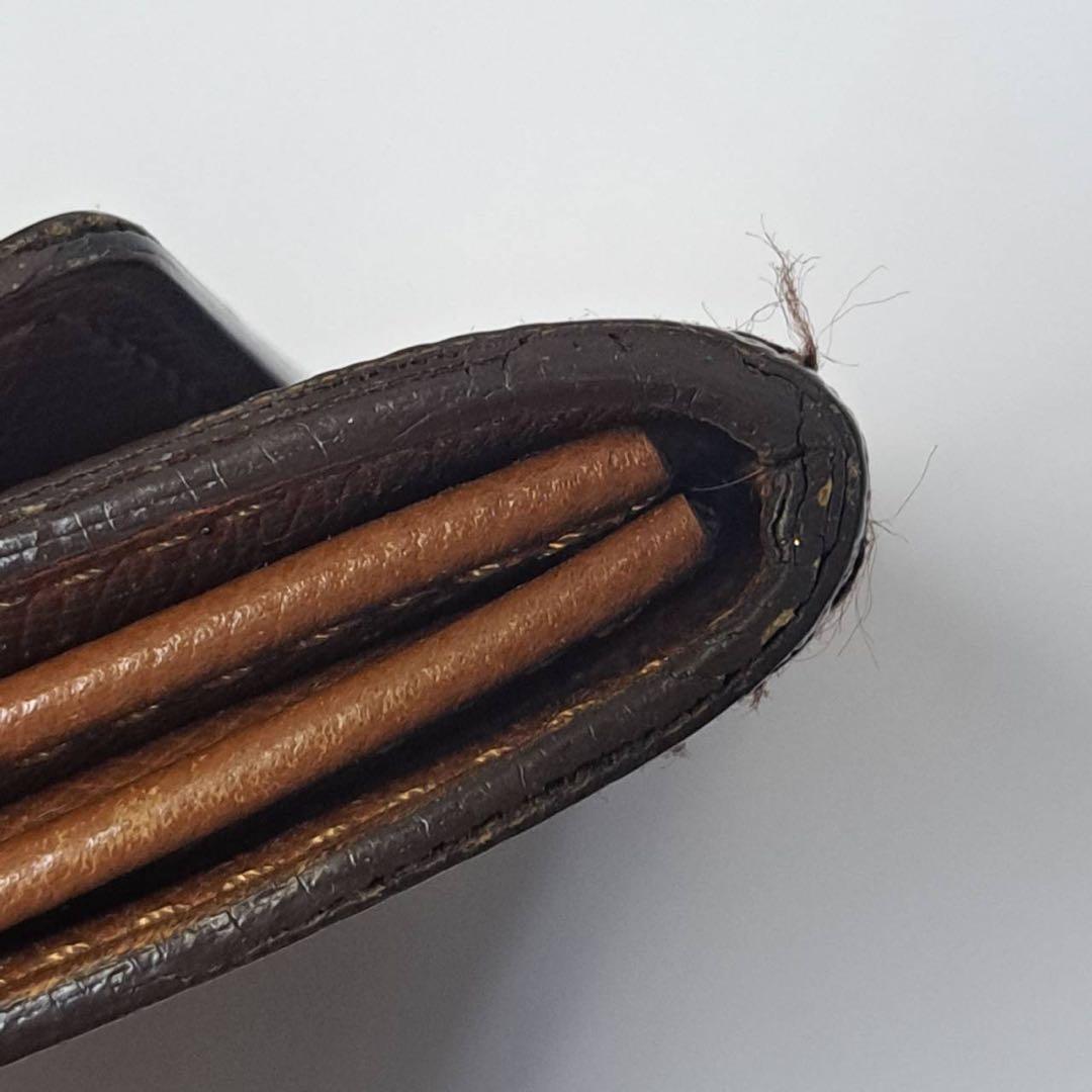 EK305 LOUIS VUITTON モノグラム　ポルトモネジップコンパクト