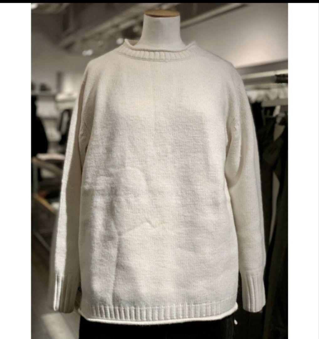 『逸品』MHL. VINTAGE MERINOウール100% オフホワイト