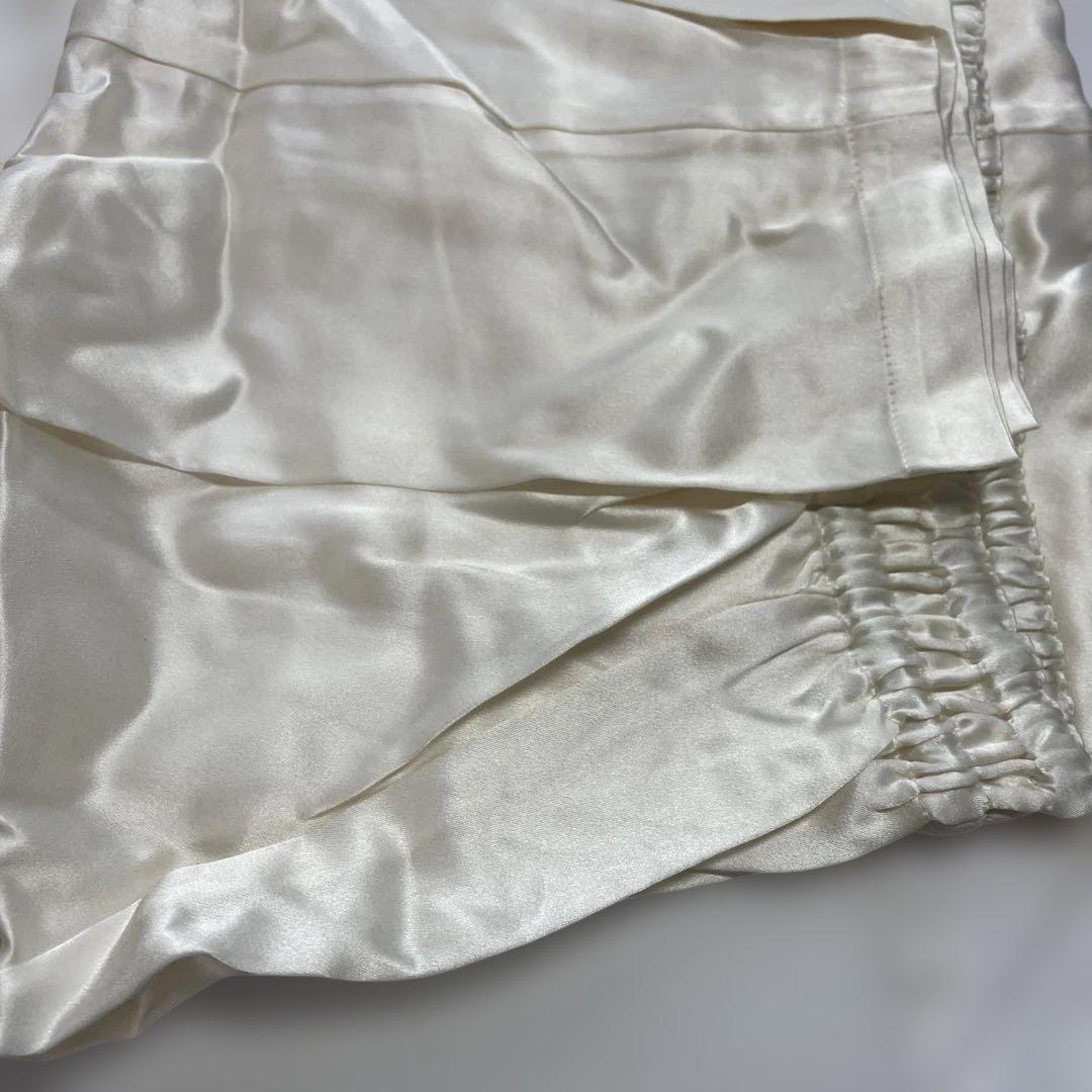 シ*ん様 Wacoal シルク パジャマ ホワイト　シルク　絹