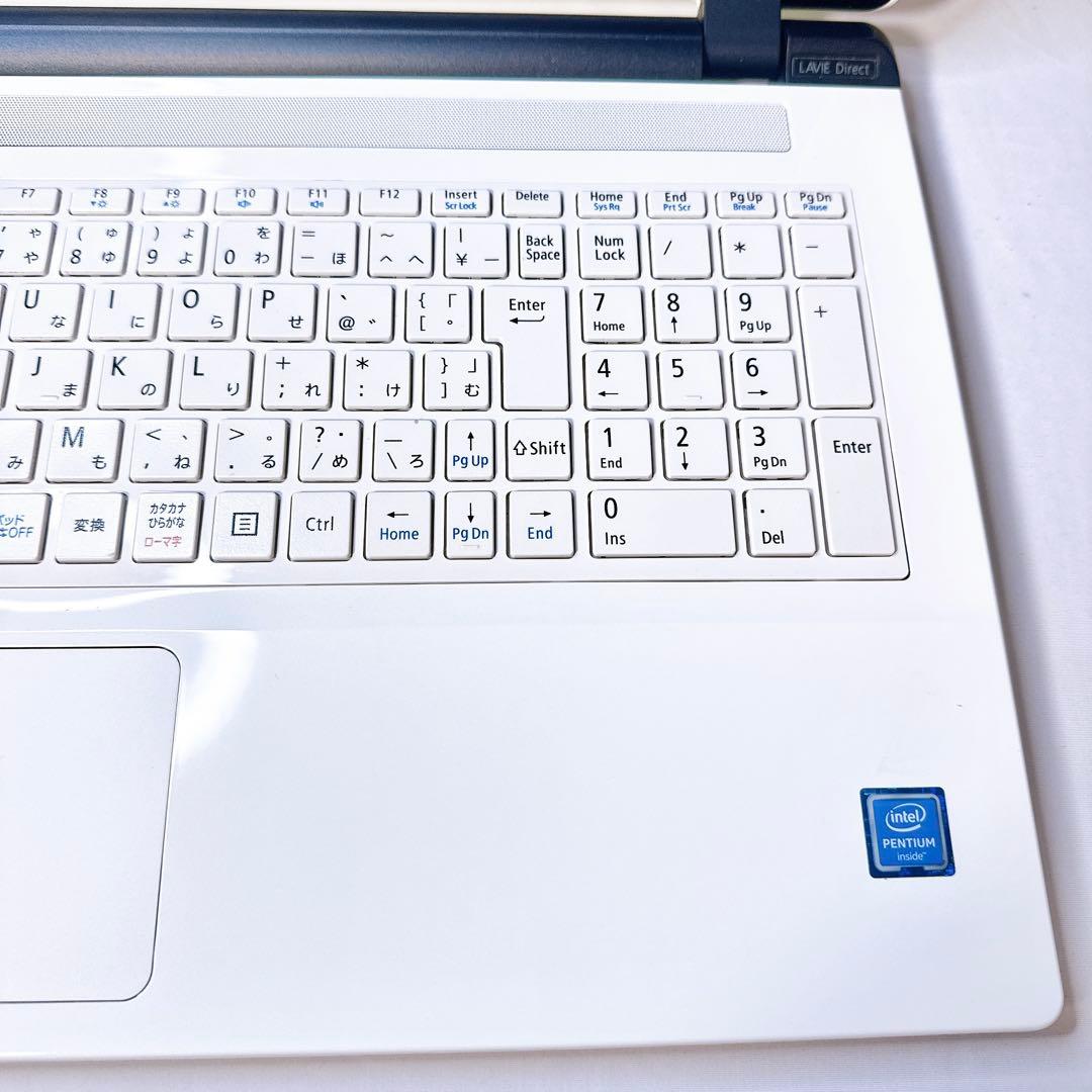 真っ白かわいい❤️女性に大人気❤️薄型初心者向けノートパソコン❤️Windows11❤️