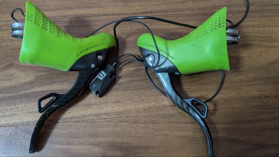 動作品 カンパニョーロ スーパーレコード eps v2 左右シフター