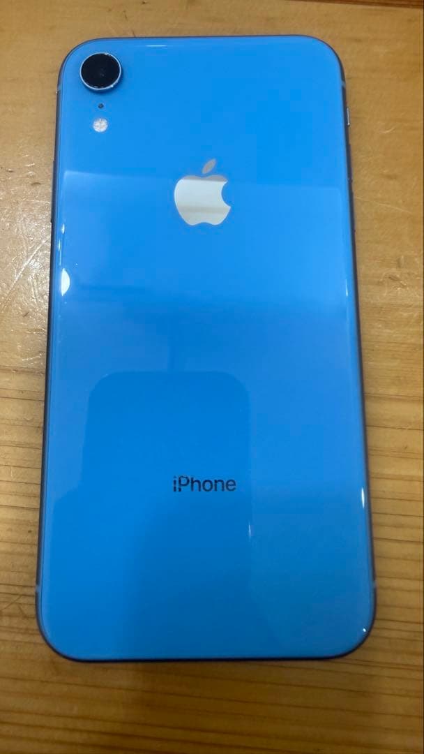 Apple iPhone XR ブルー 本体