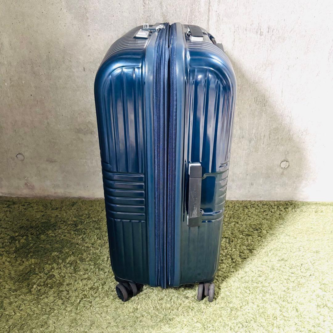 【☆希少】サムソナイト スーツケース D200 スピナー 拡張可能　ブルー