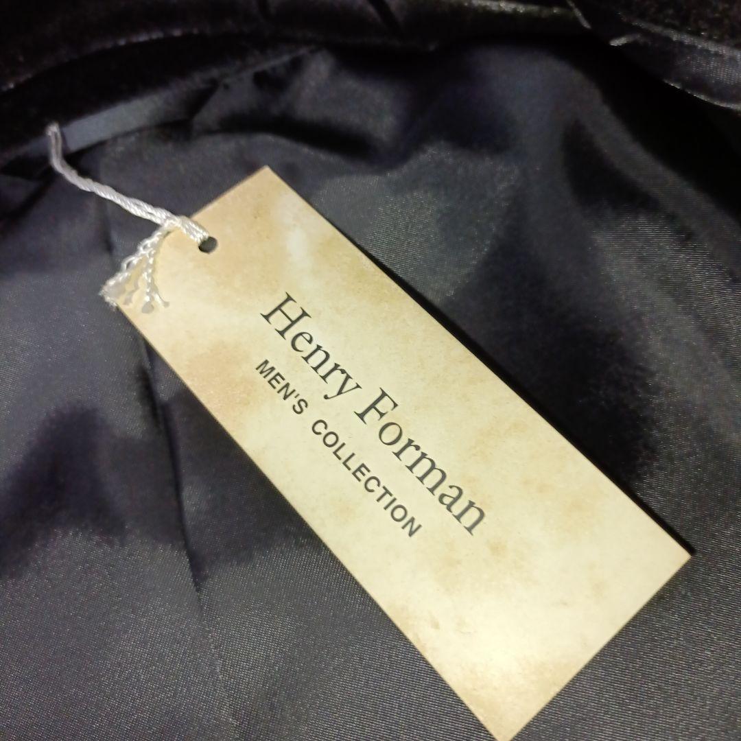 未使用・伊製生地■Henry Forman カシミヤ100% ステンカラーコート