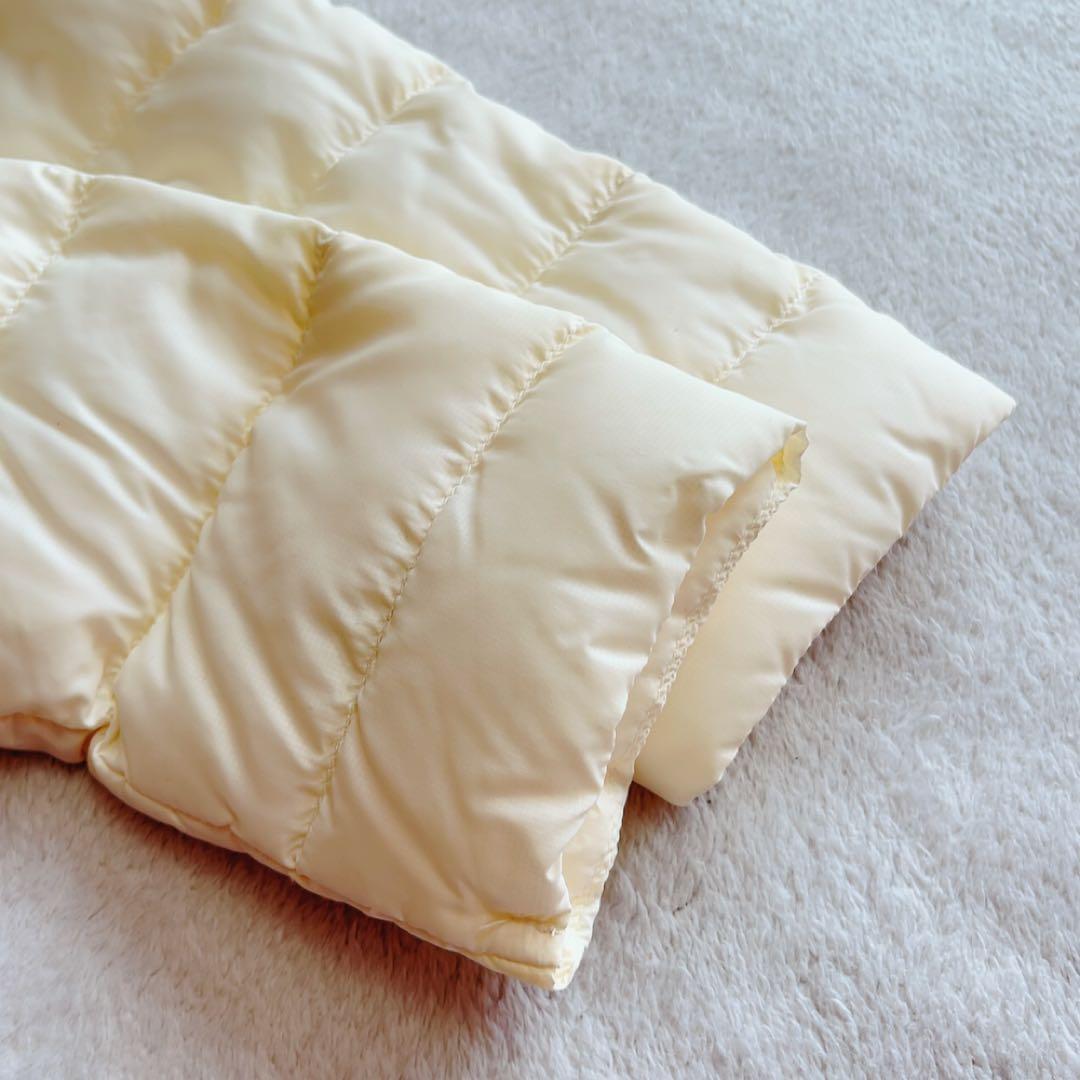 極美品　パーリーゲイツ 　２WAY　ダウン　ジャケット　ベスト　軽量　アイボリー