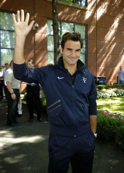 ナイキ　フェデラー 2010 US OPEN ジャケット　US：M