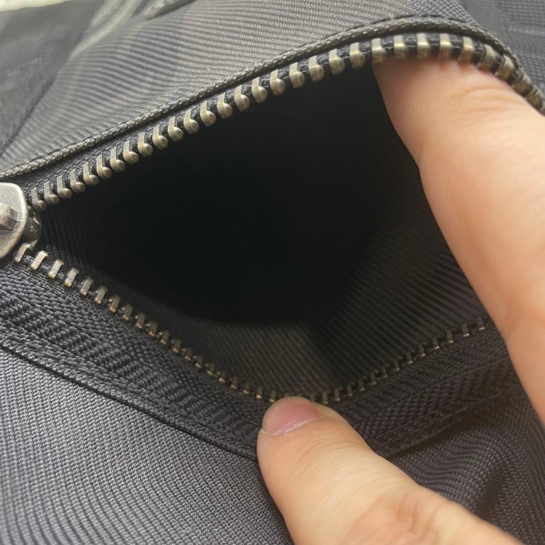 DIESEL ディーゼル トートバッグ A4収納可 ロゴストラップ ナイロン 黒