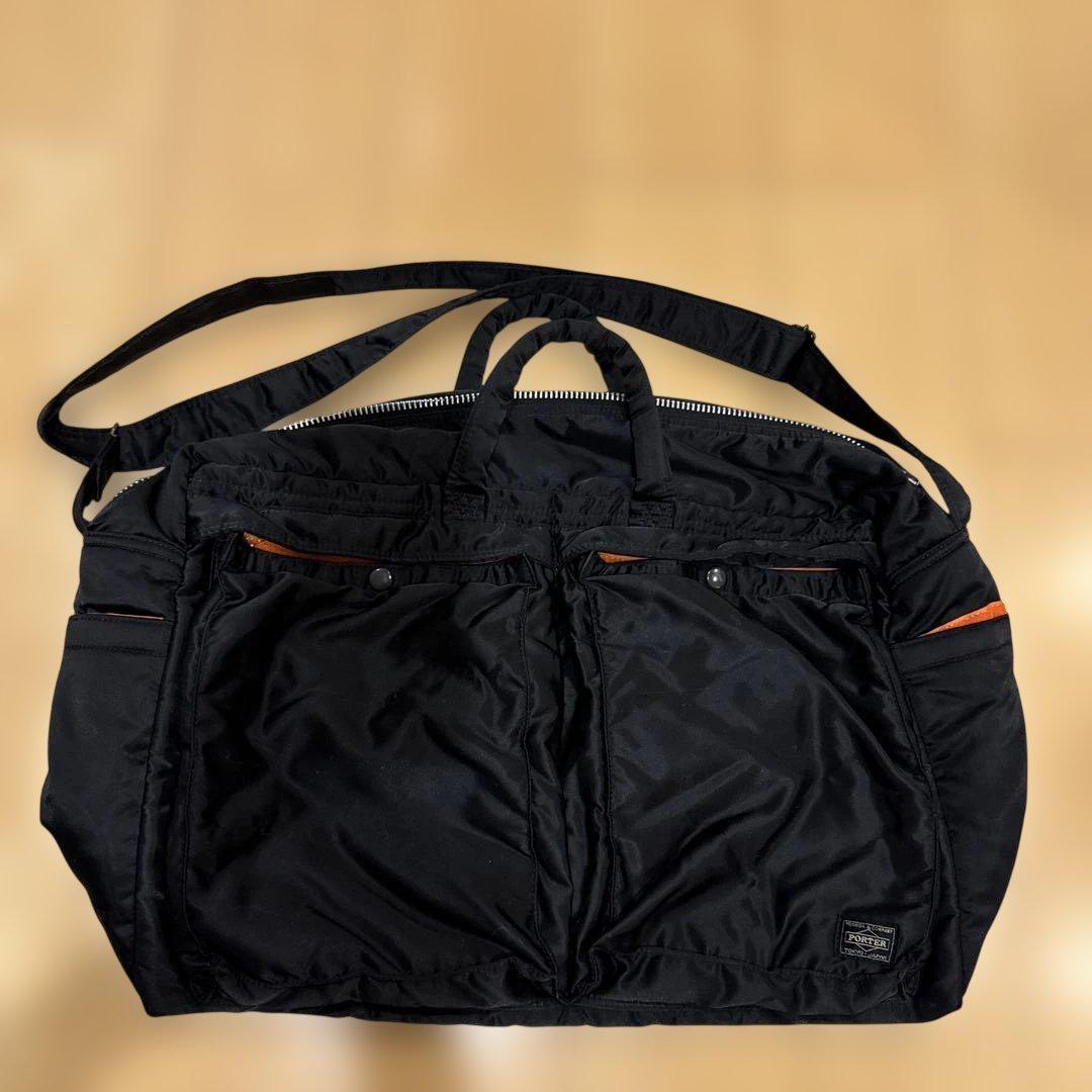 ポーター　ボストンバッグ　黒