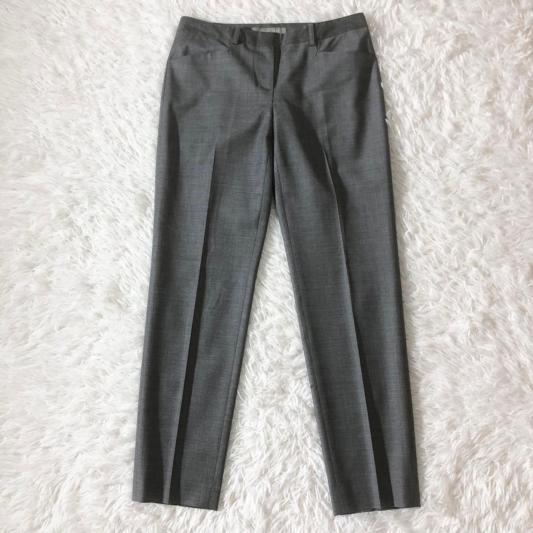 極美品 セオリーリュクス executive パンツスーツ ノーカラージャケット