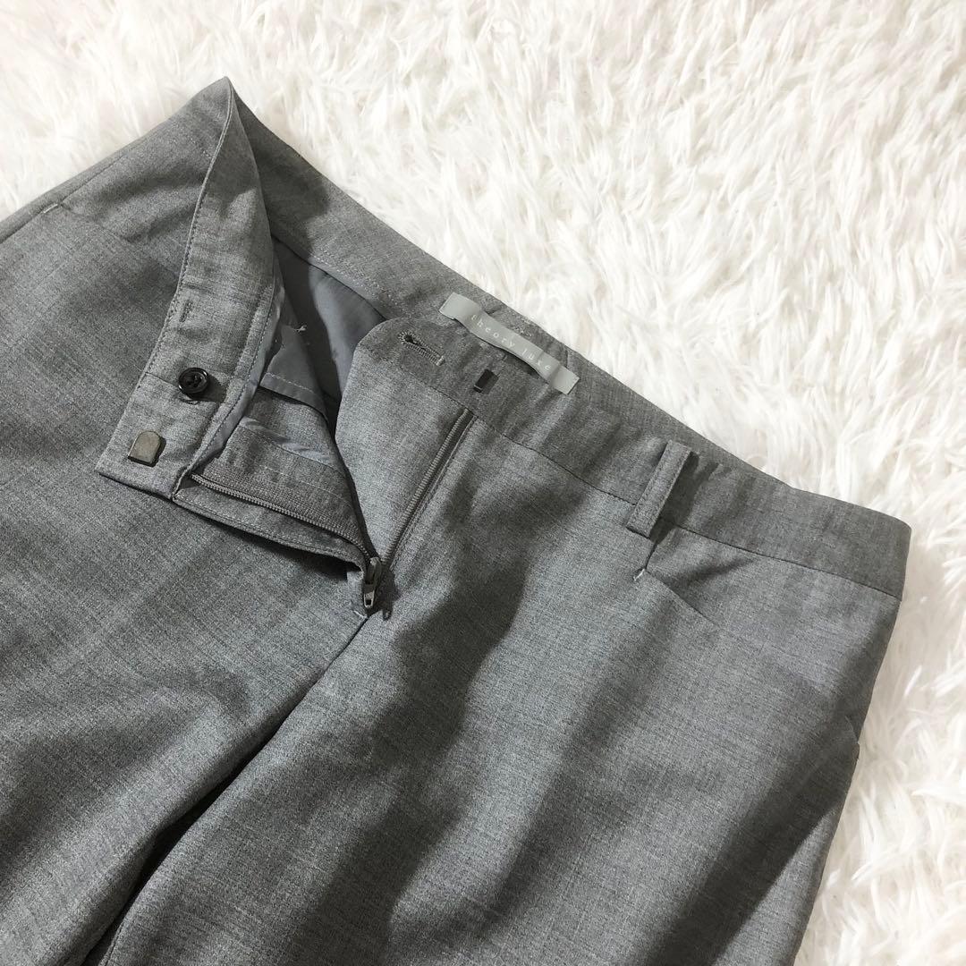 極美品 セオリーリュクス executive パンツスーツ ノーカラージャケット