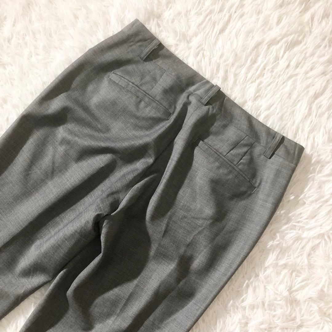 極美品 セオリーリュクス executive パンツスーツ ノーカラージャケット